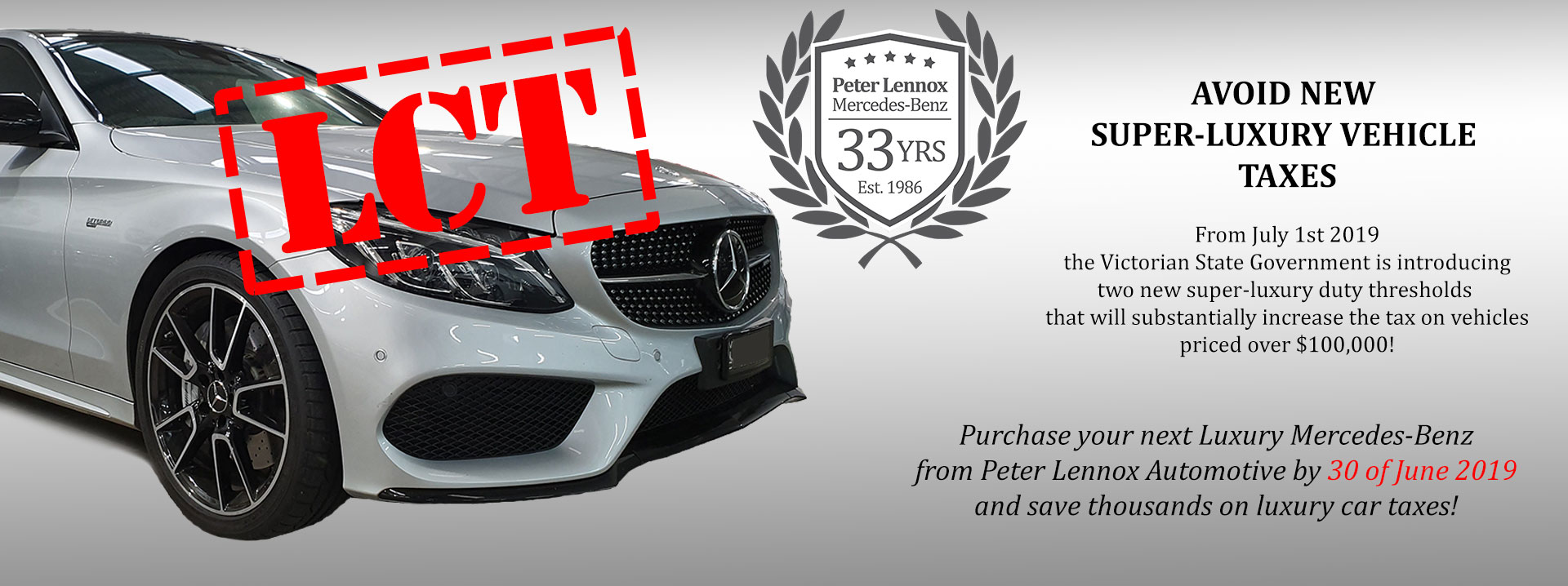 New Super Luxury Taxes from 1st July 2019 Peter Lennox