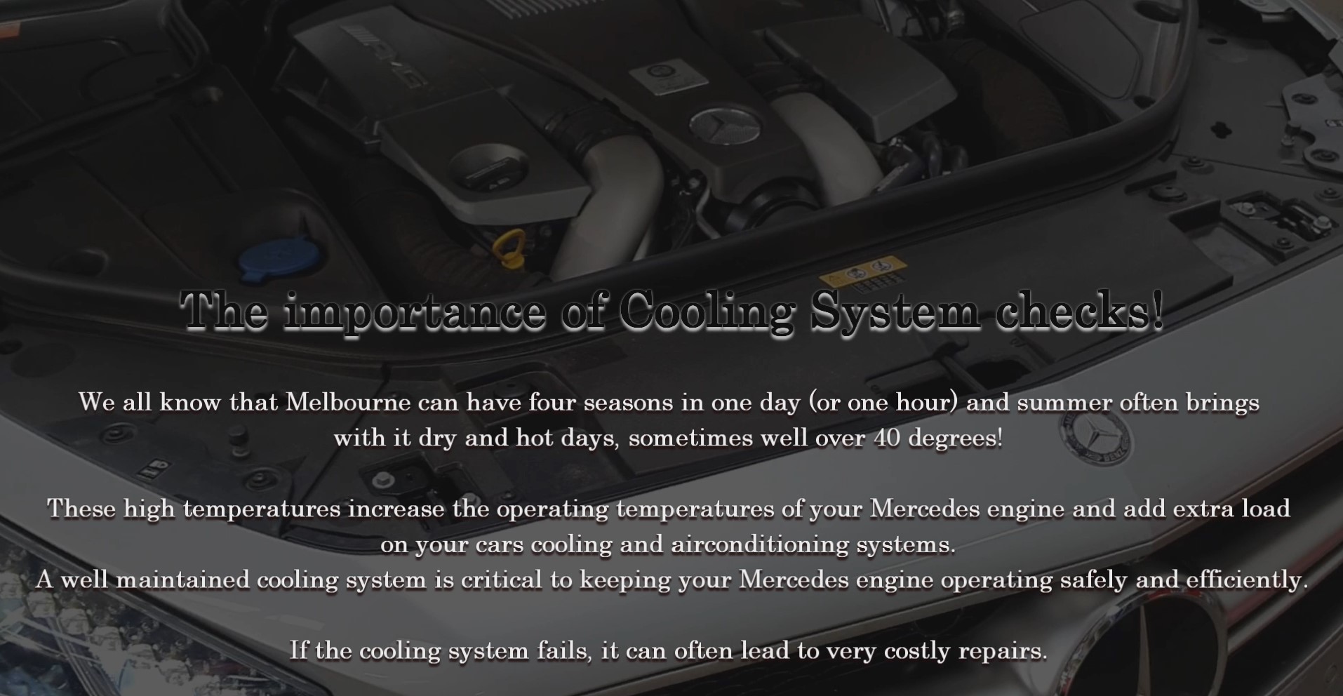 The Importance Of Cooling System Checks Peter Lennox