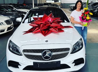 Congratulations on your new C300 Christine!