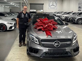 Congratulations! Another quality Mercedes-Benz delivered!