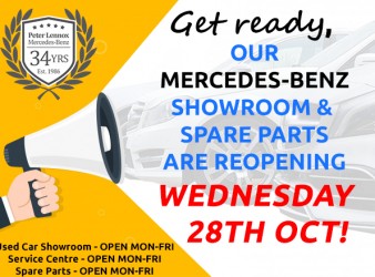 SHOWROOM & SPARE PARTS REOPENING!